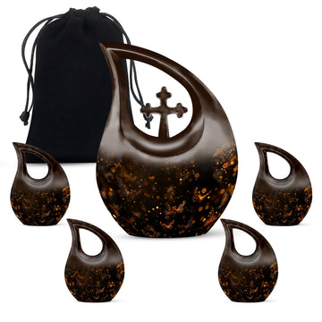 Large Urn With 4 Keepsake