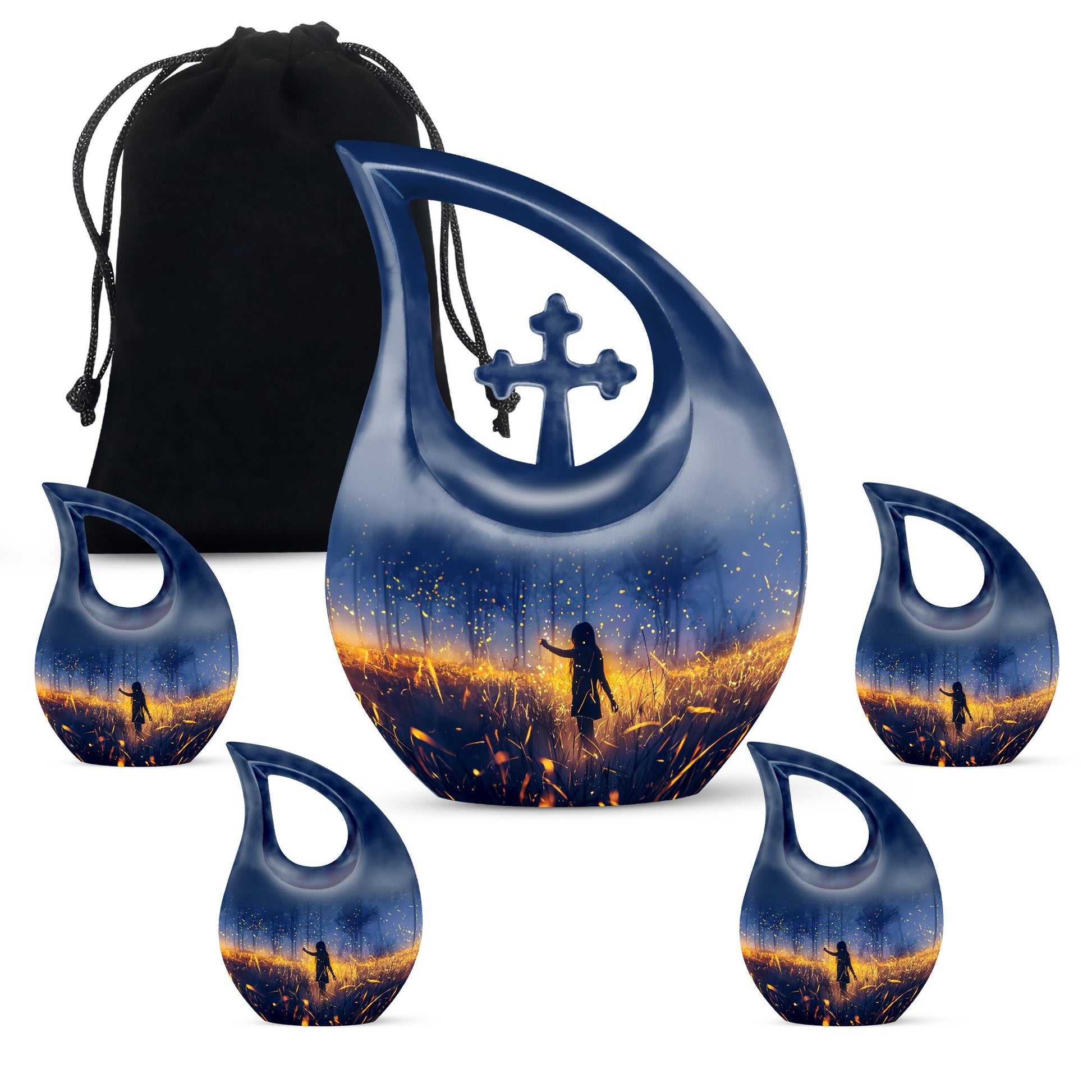 Twilight Forest Urns For Ashes - Cremation Urns For Human Ashes Adult Female
