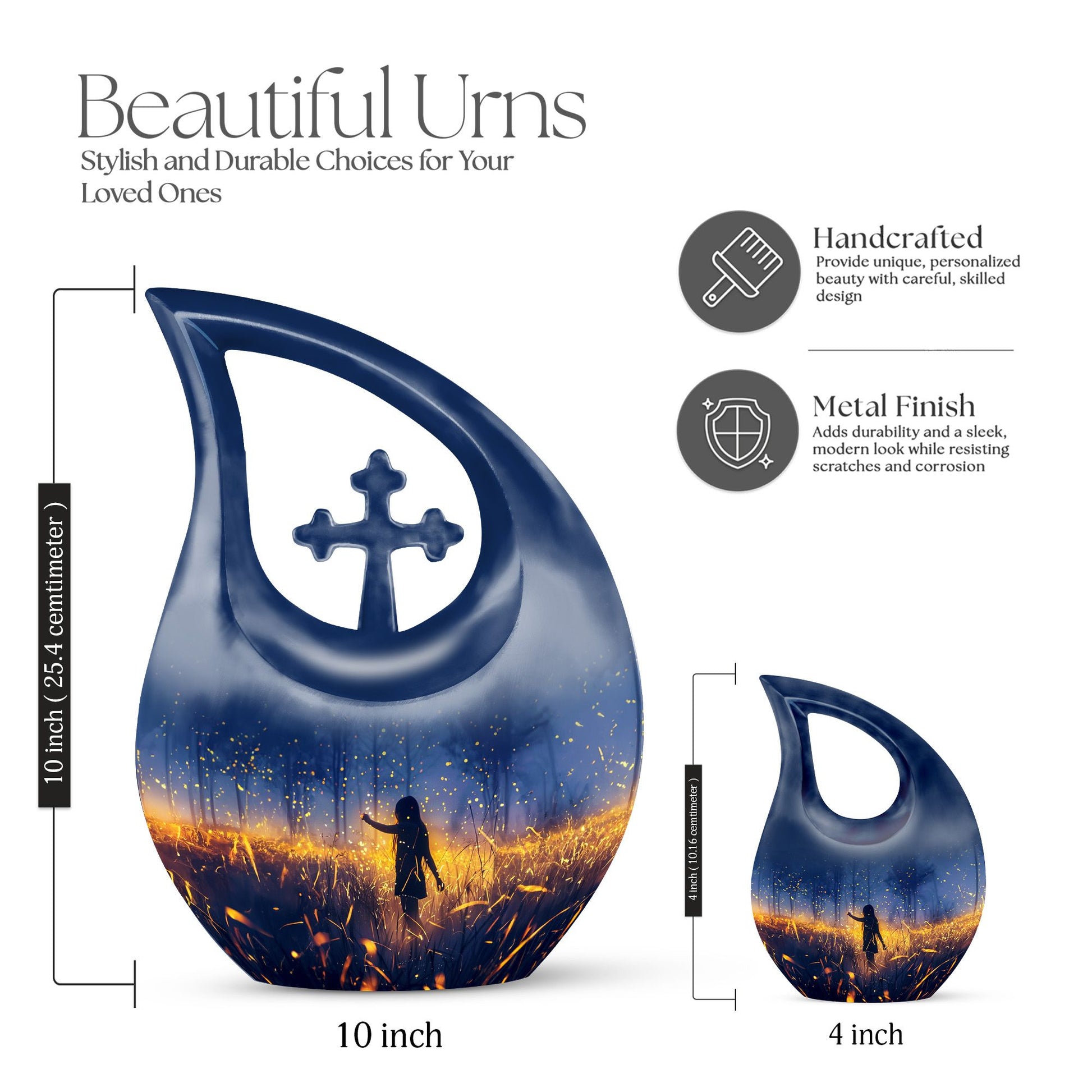 Twilight Forest Urns For Ashes - Cremation Urns For Human Ashes Adult Female