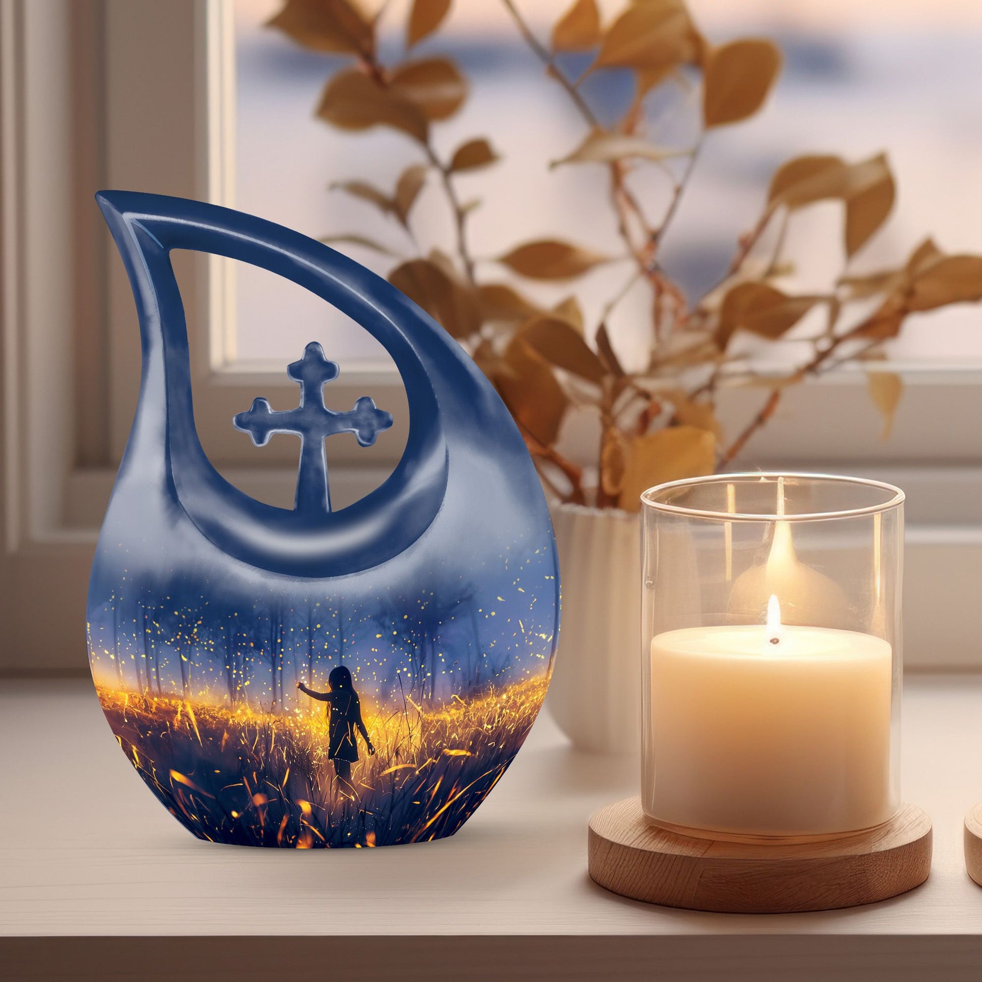 Twilight Forest Urns For Ashes - Cremation Urns For Human Ashes Adult Female