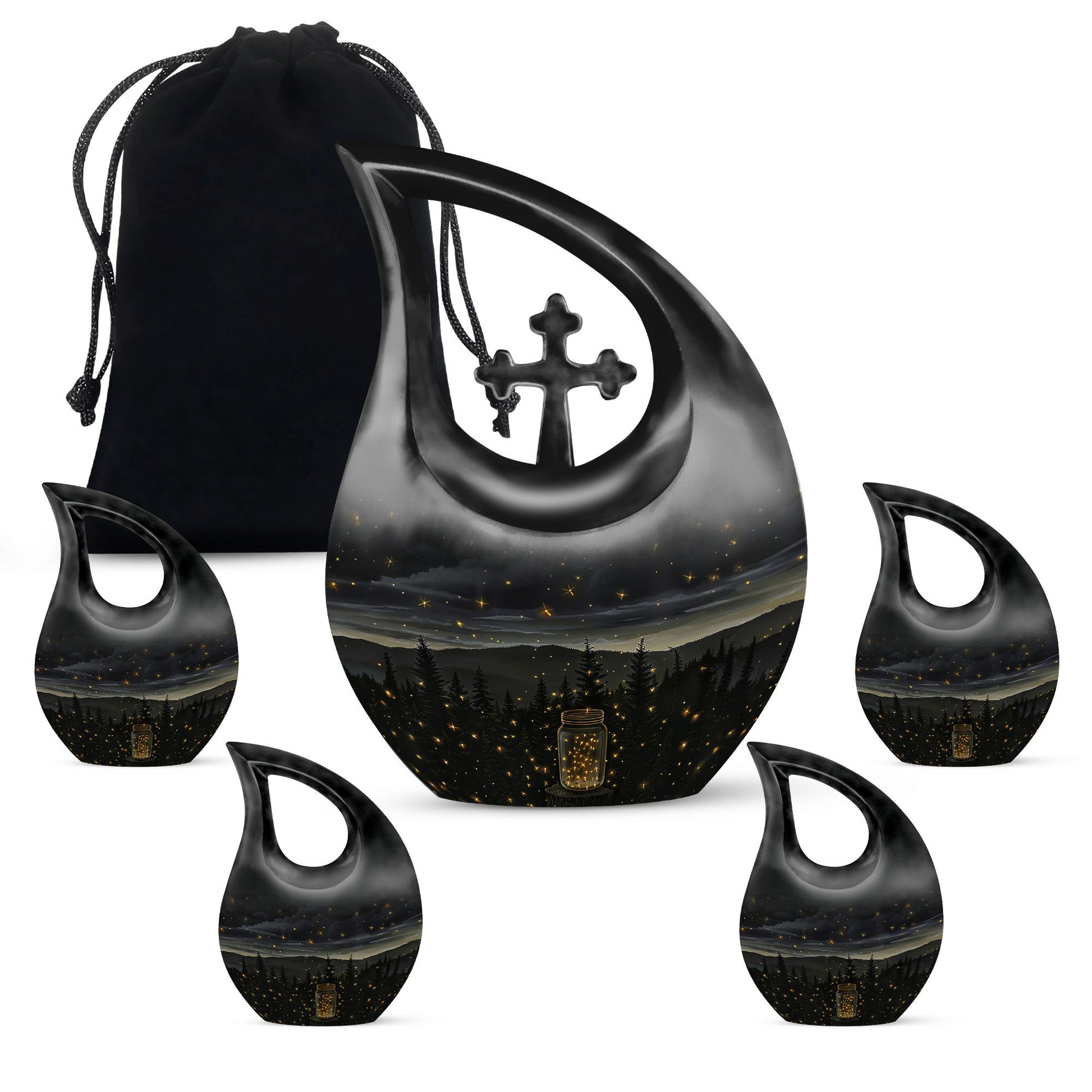 Twilight Forest Urns For Ashes - Adult Male Urn