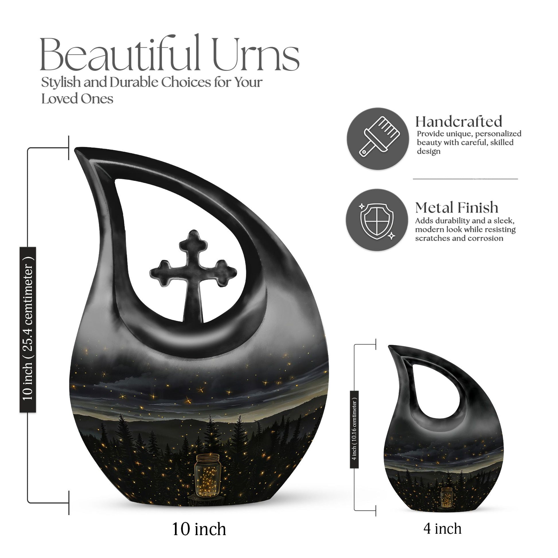 Twilight Forest Urns For Ashes - Adult Male Urn