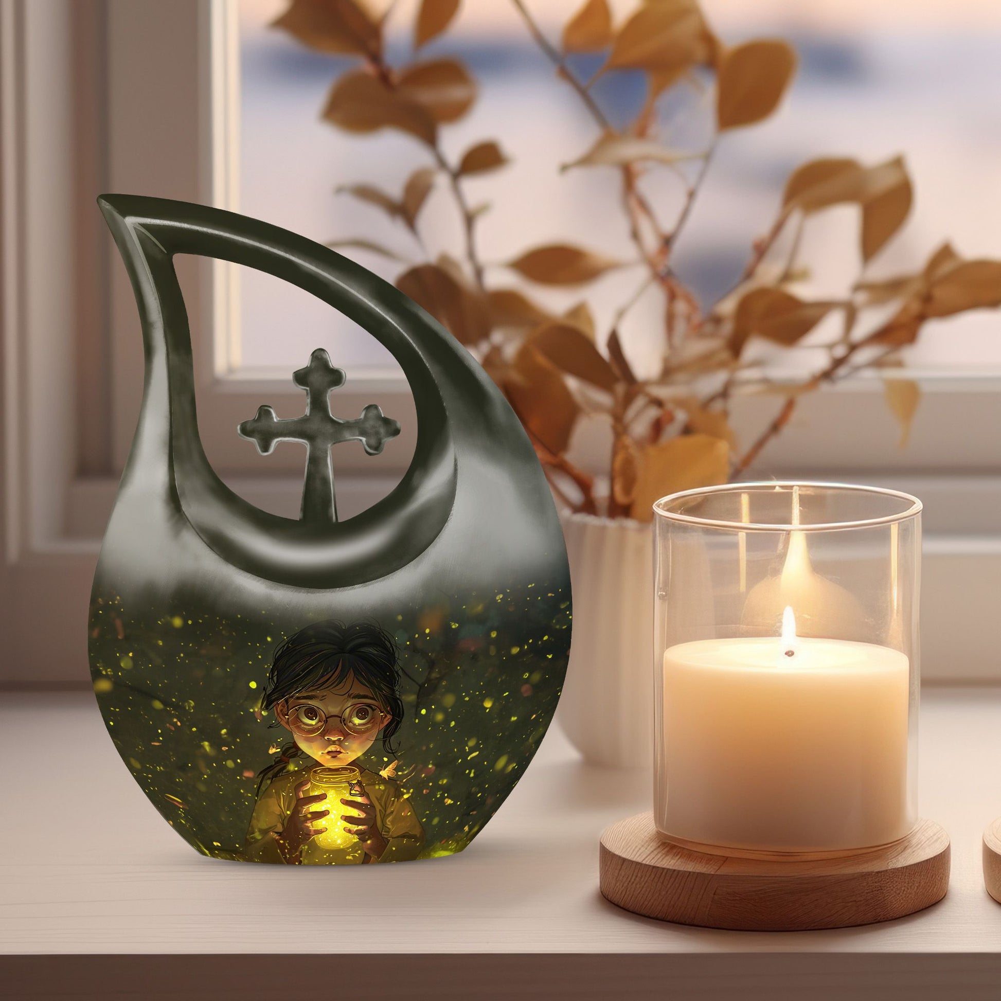 Twilight Pot Urns For Ashes - Urn For Human Ashes For Men