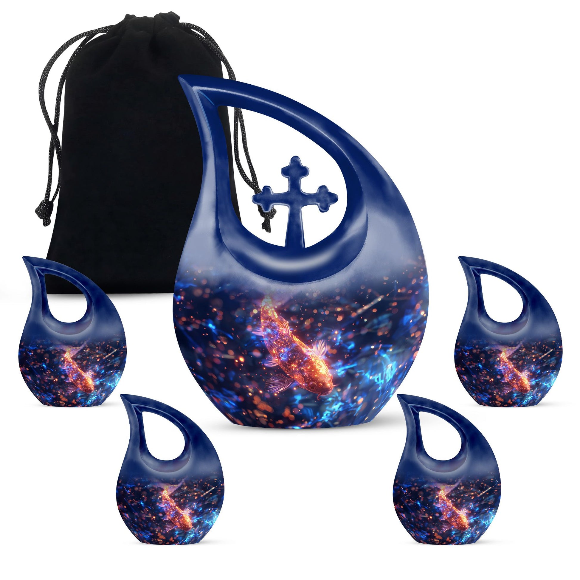 Fish Urns For Ashes - Urn For Human Ashes Adult Female