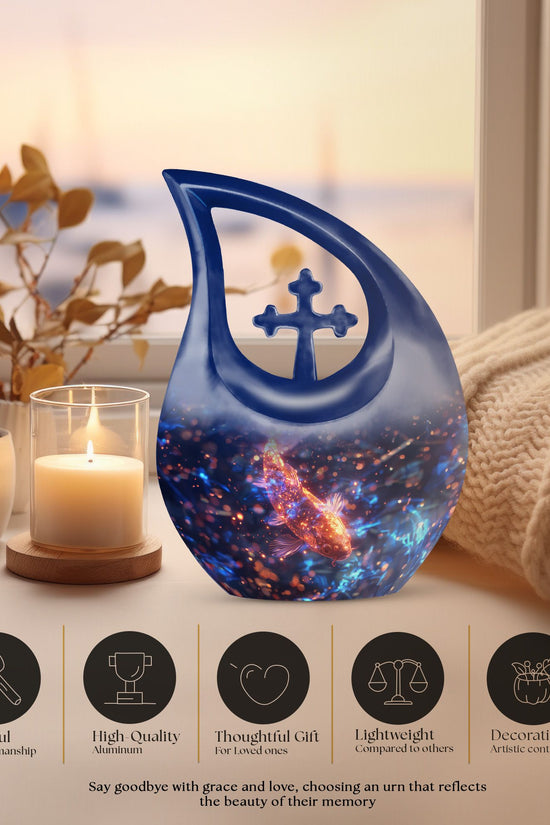 Fish Urns For Ashes - Urn For Human Ashes Adult Female