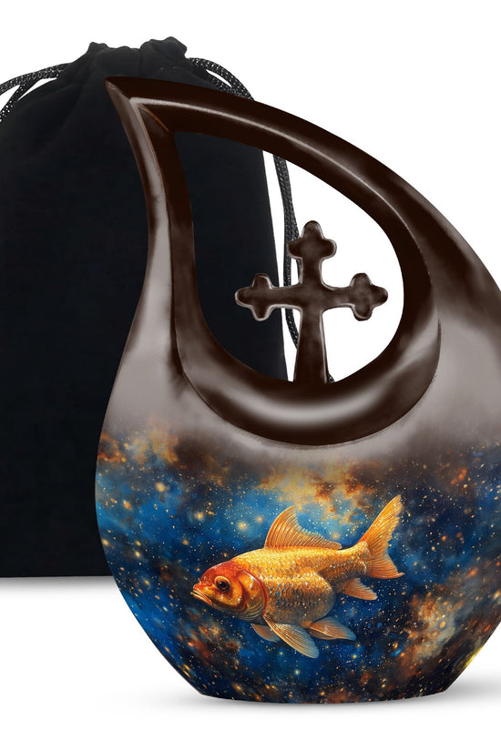 Fish Urns For Ashes - Burial Urns For Human Ashes Adult Male