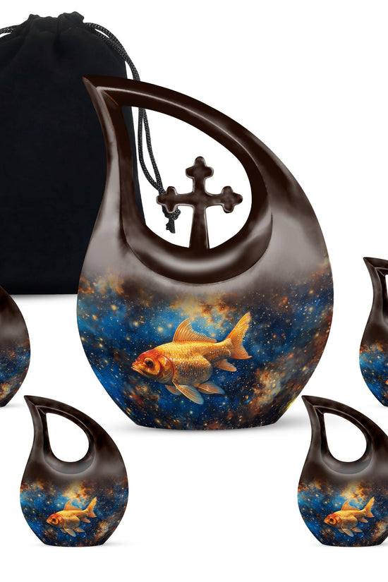 Fish Urns For Ashes - Burial Urns For Human Ashes Adult Male