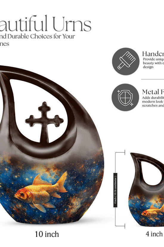 Fish Urns For Ashes - Burial Urns For Human Ashes Adult Male