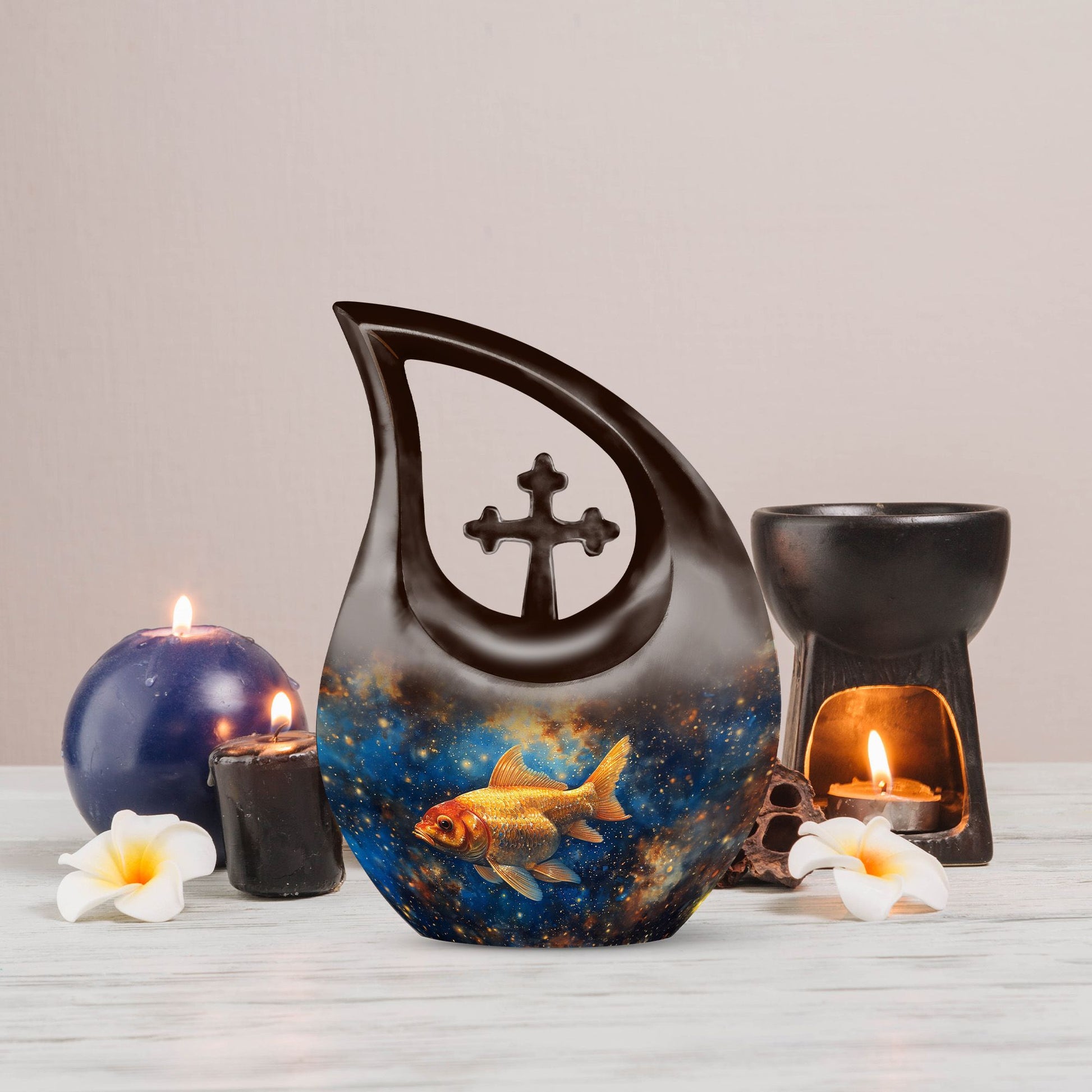 Fish Urns For Ashes - Burial Urns For Human Ashes Adult Male