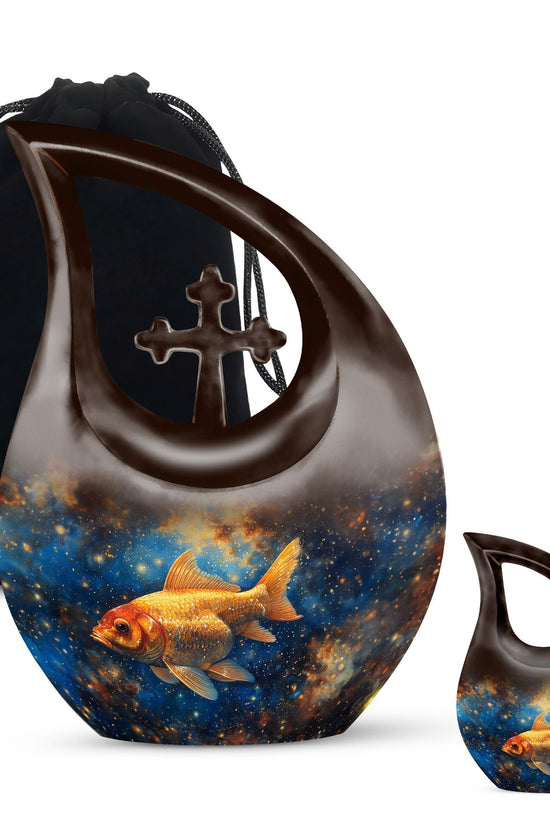 Fish Urns For Ashes - Burial Urns For Human Ashes Adult Male