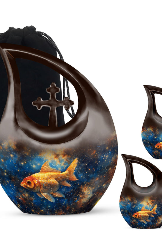 Fish Urns For Ashes - Burial Urns For Human Ashes Adult Male
