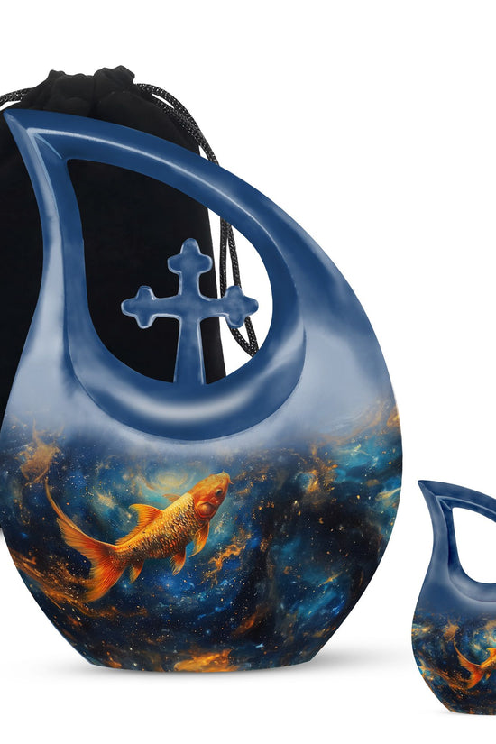 Fish Urns For Ashes - Large Urns For Human Ashes Adult Male