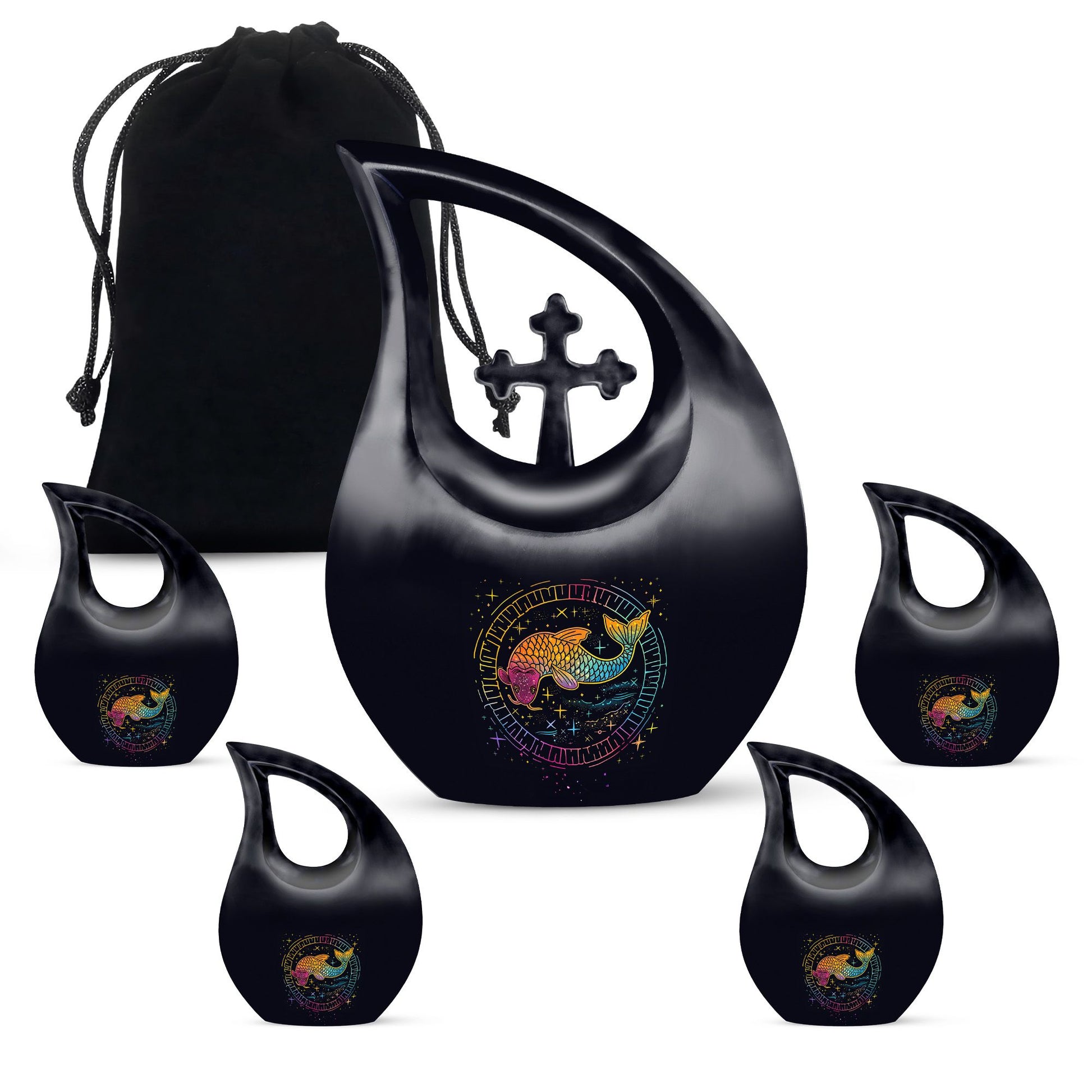 Fish Urns For Ashes - Urns For Adult Male Small