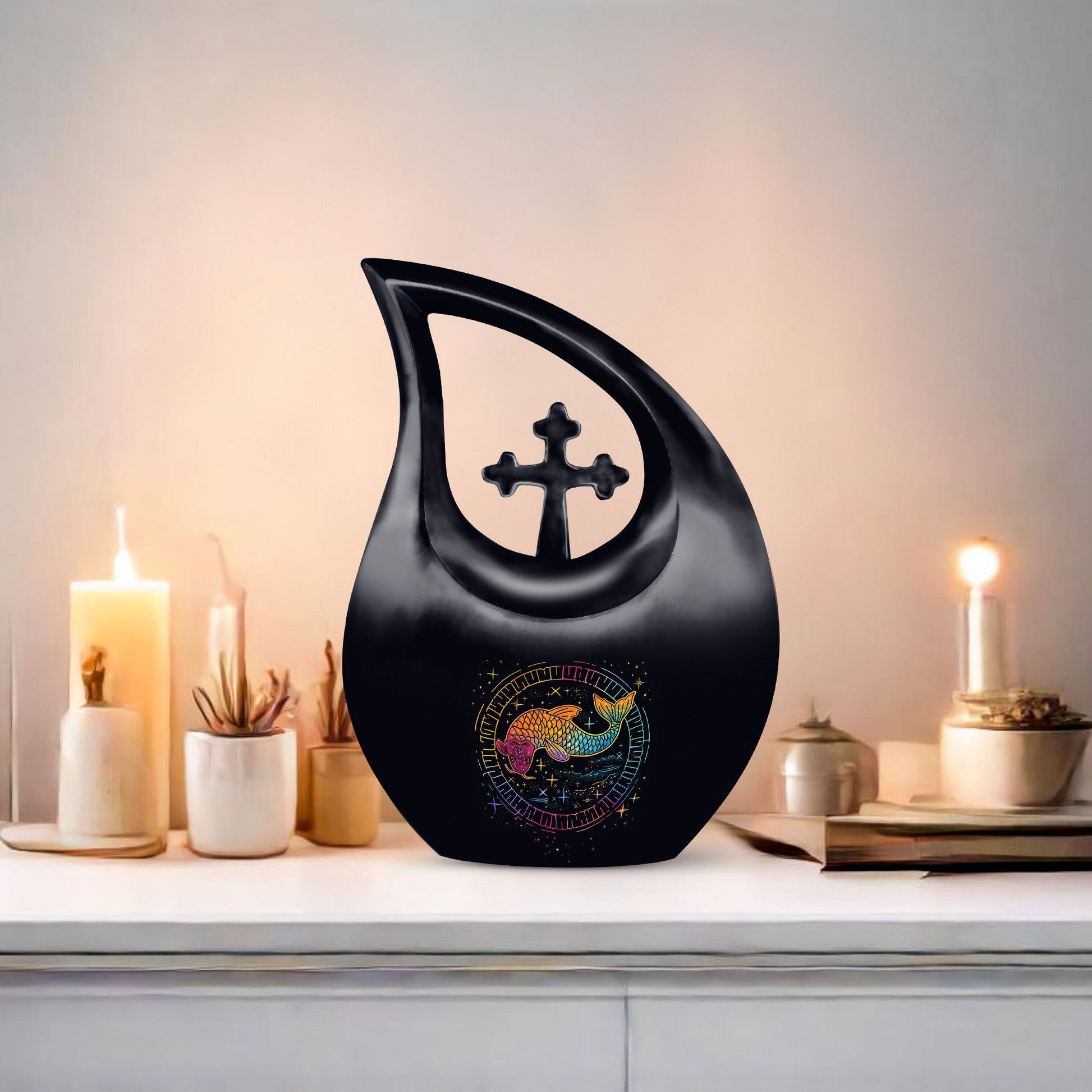 Fish Urns For Ashes - Urns For Adult Male Small