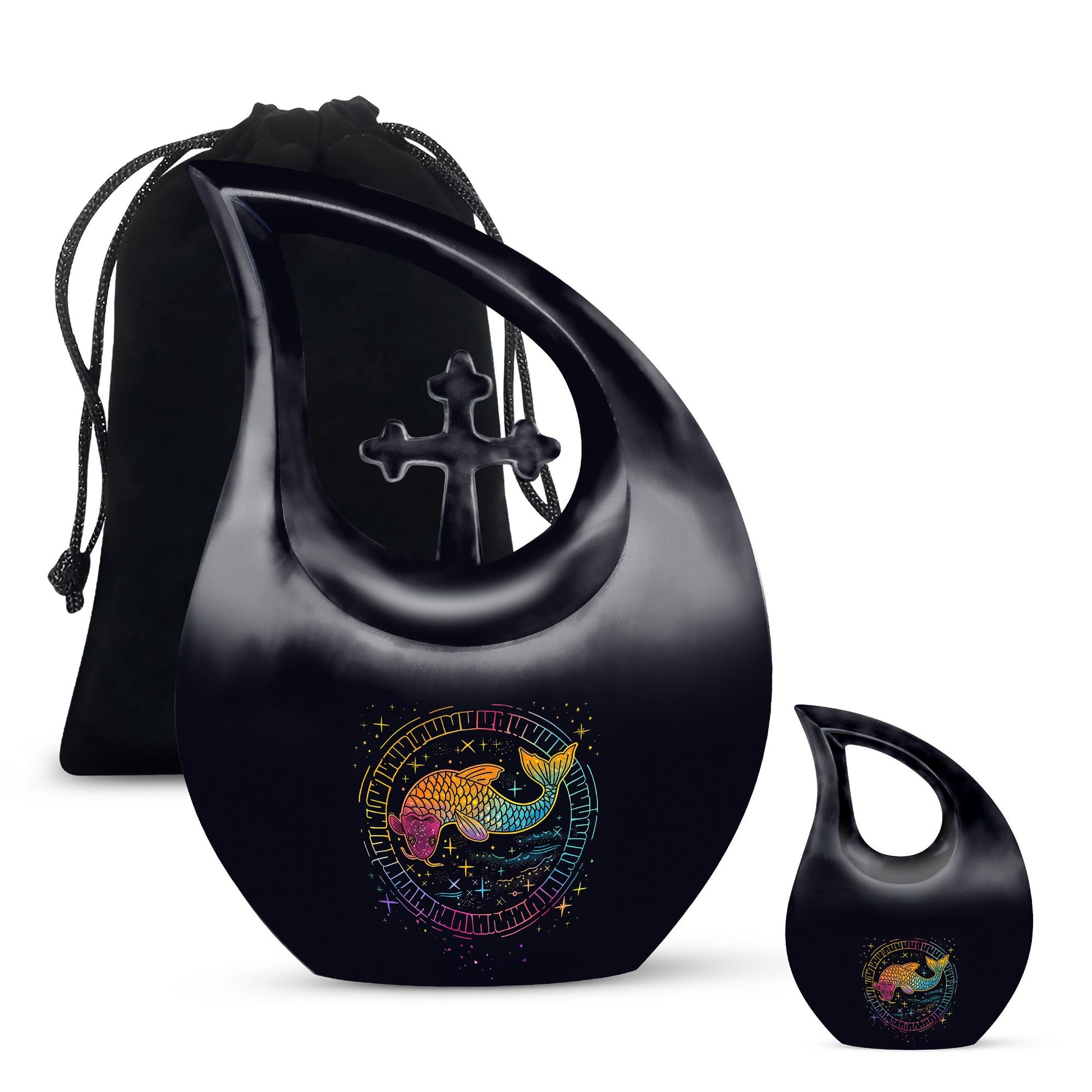 Fish Urns For Ashes - Urns For Adult Male Small