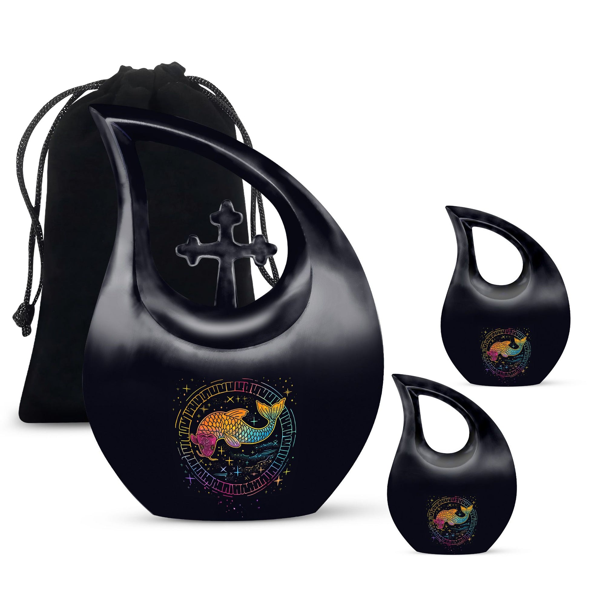 Fish Urns For Ashes - Urns For Adult Male Small