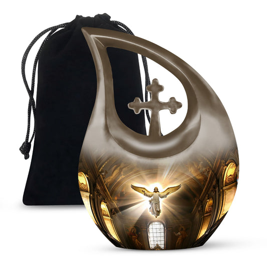 Catholic Urns For Ashes - Cremation Urns For Human Ashes Adult Male