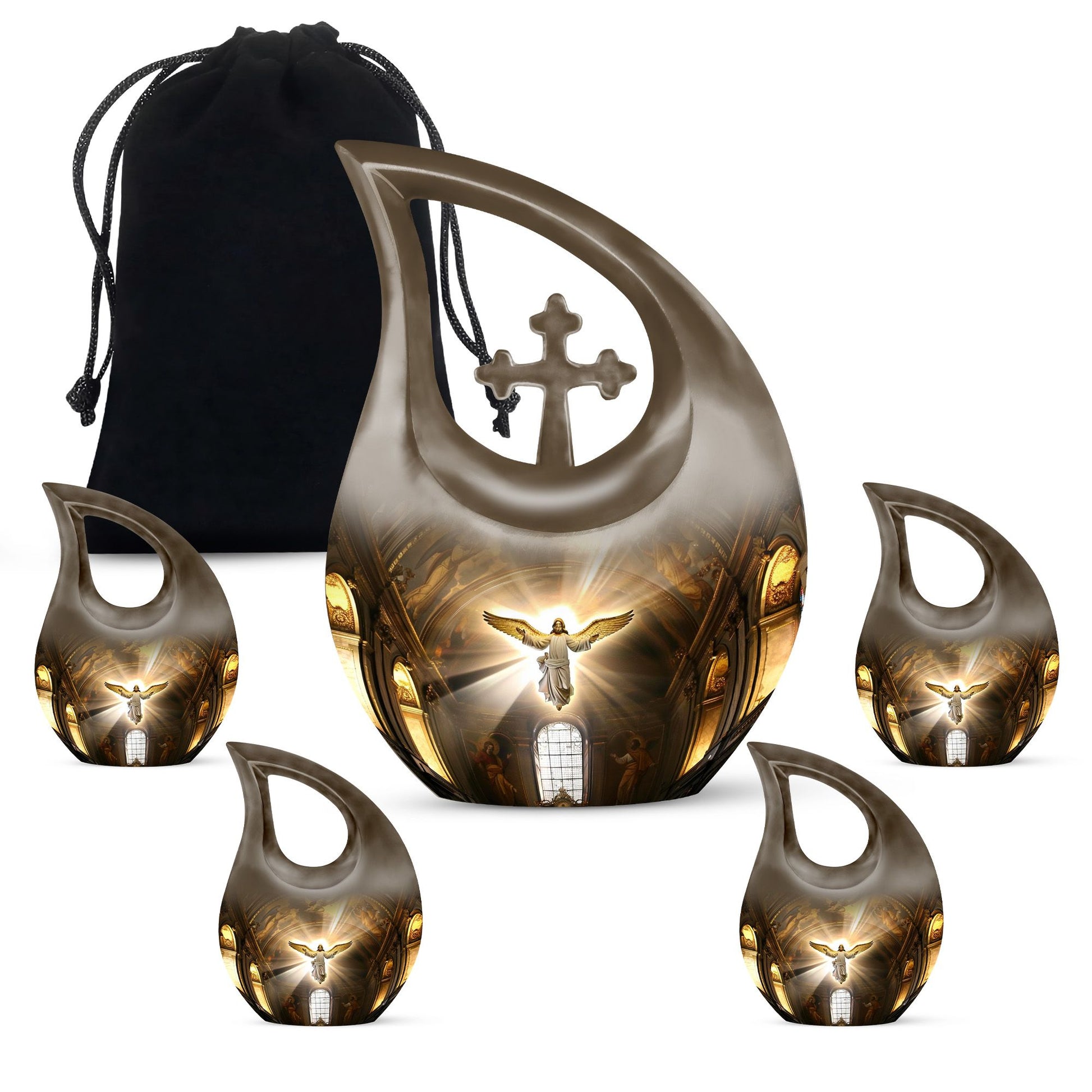 Catholic Urns For Ashes - Cremation Urns For Human Ashes Adult Male