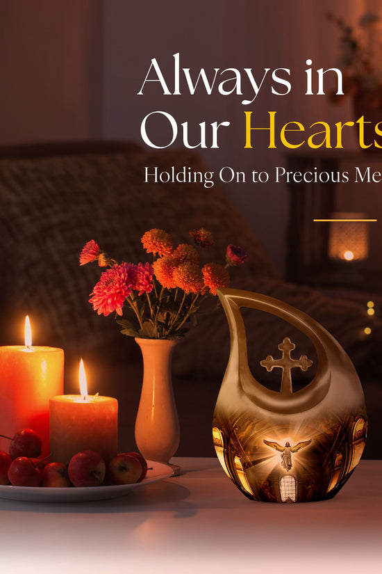 Catholic Urns For Ashes - Cremation Urns For Human Ashes Adult Male