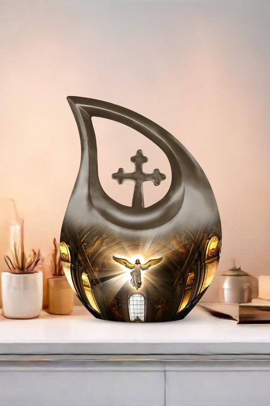 Catholic Urns For Ashes - Cremation Urns For Human Ashes Adult Male
