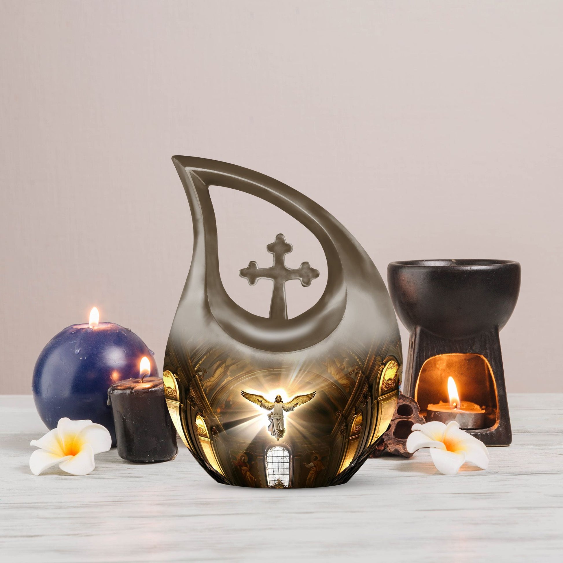 Catholic Urns For Ashes - Cremation Urns For Human Ashes Adult Male