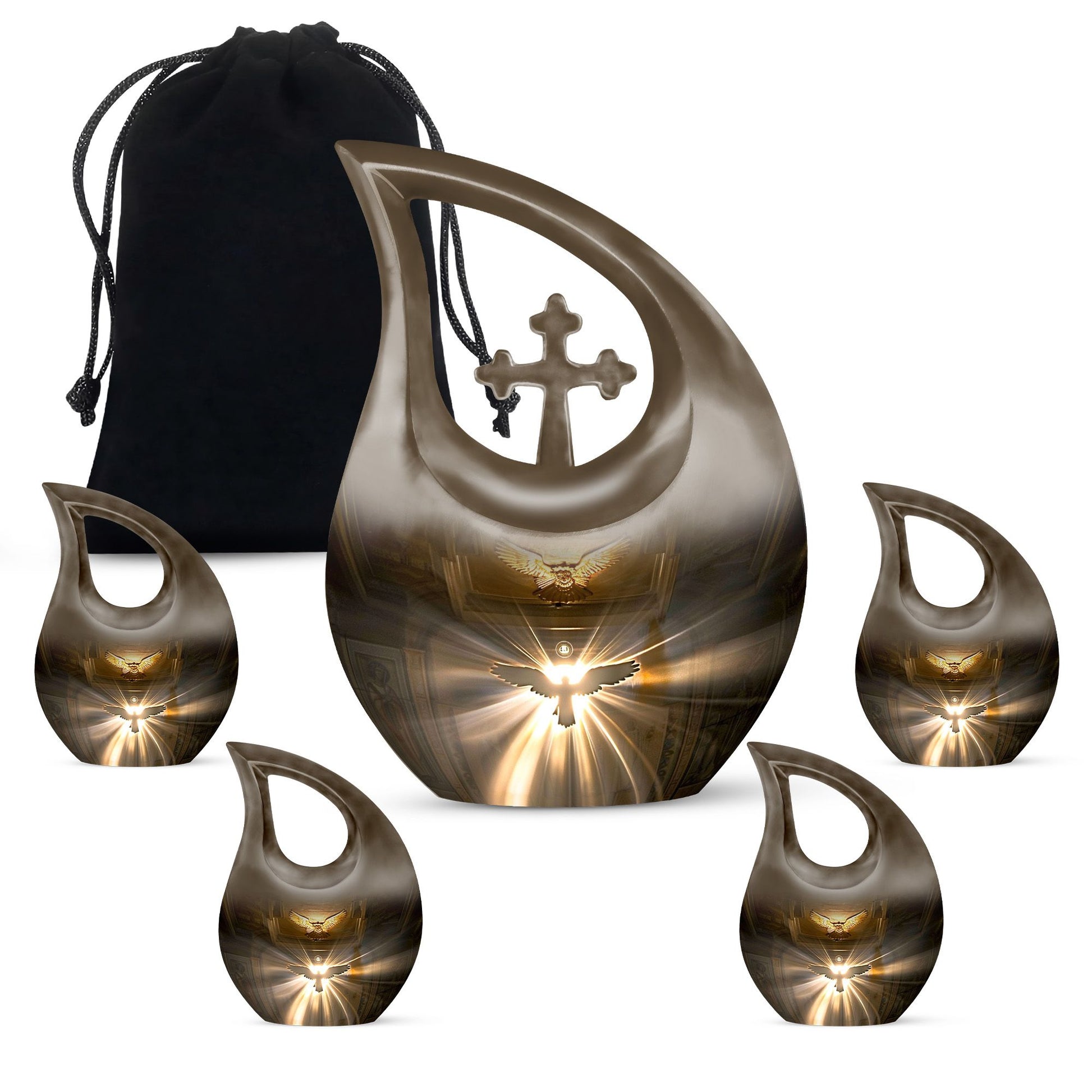 Catholic Urns For Ashes - Cremation Urn Adult Male
