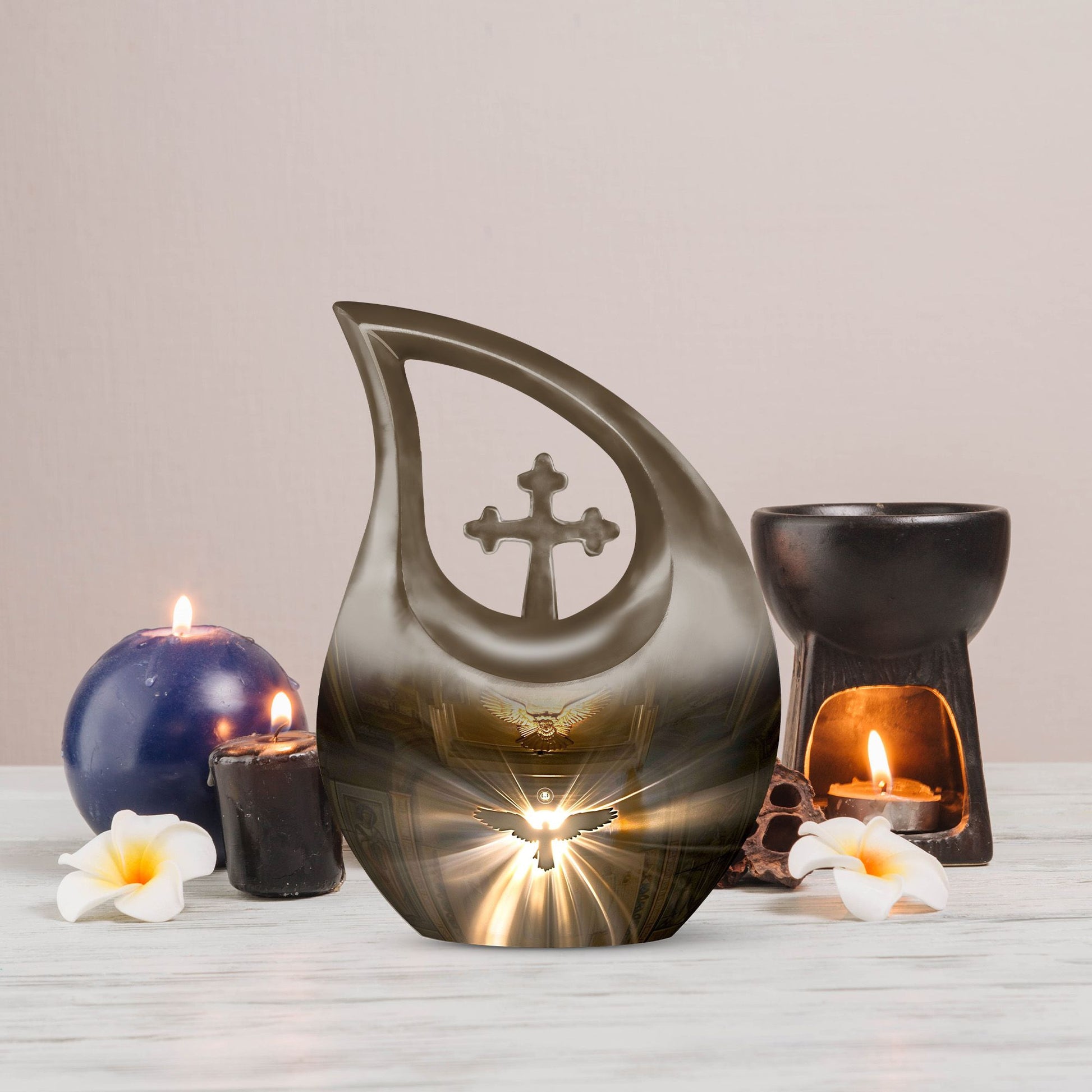 Catholic Urns For Ashes - Cremation Urn Adult Male