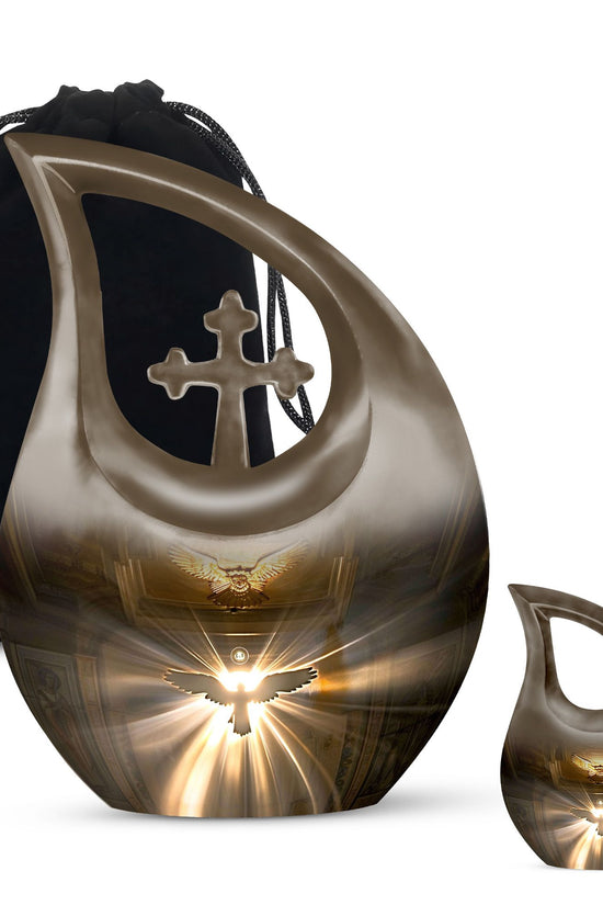 Catholic Urns For Ashes - Cremation Urn Adult Male