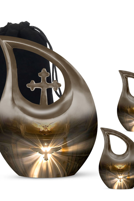 Catholic Urns For Ashes - Cremation Urn Adult Male