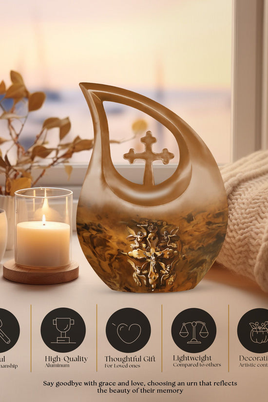 Catholic Urns For Ashes - Urn Human Ash Adult Female