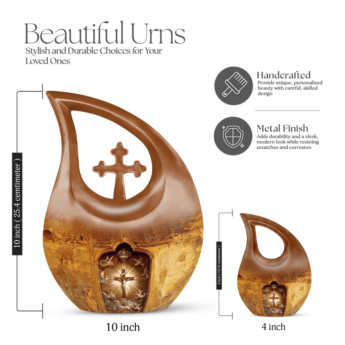 Catholic Urns For Ashes - Urn Adult Female Ashes