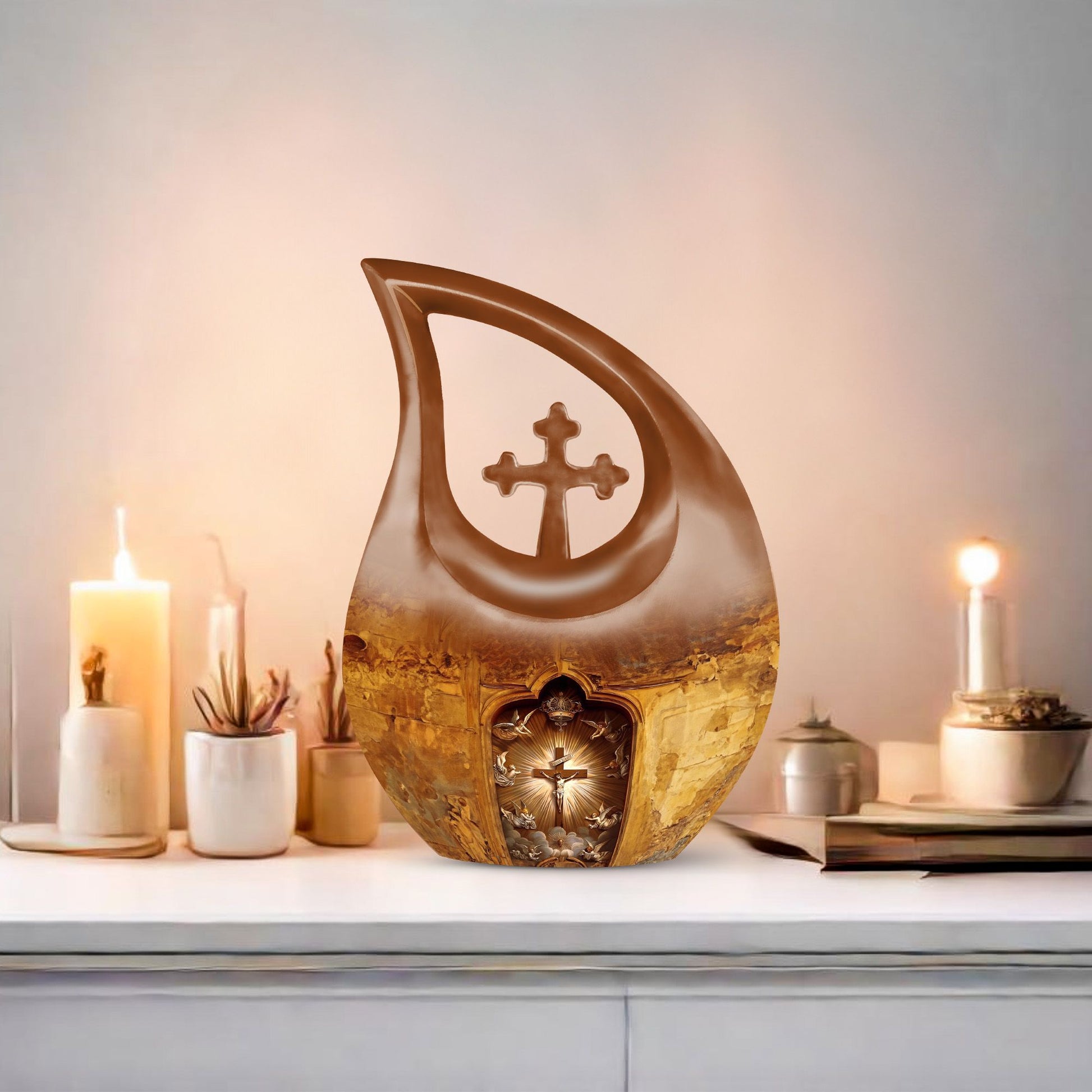 Catholic Urns For Ashes - Urn Adult Female Ashes
