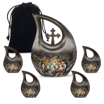 Large Urn With 4 Keepsake