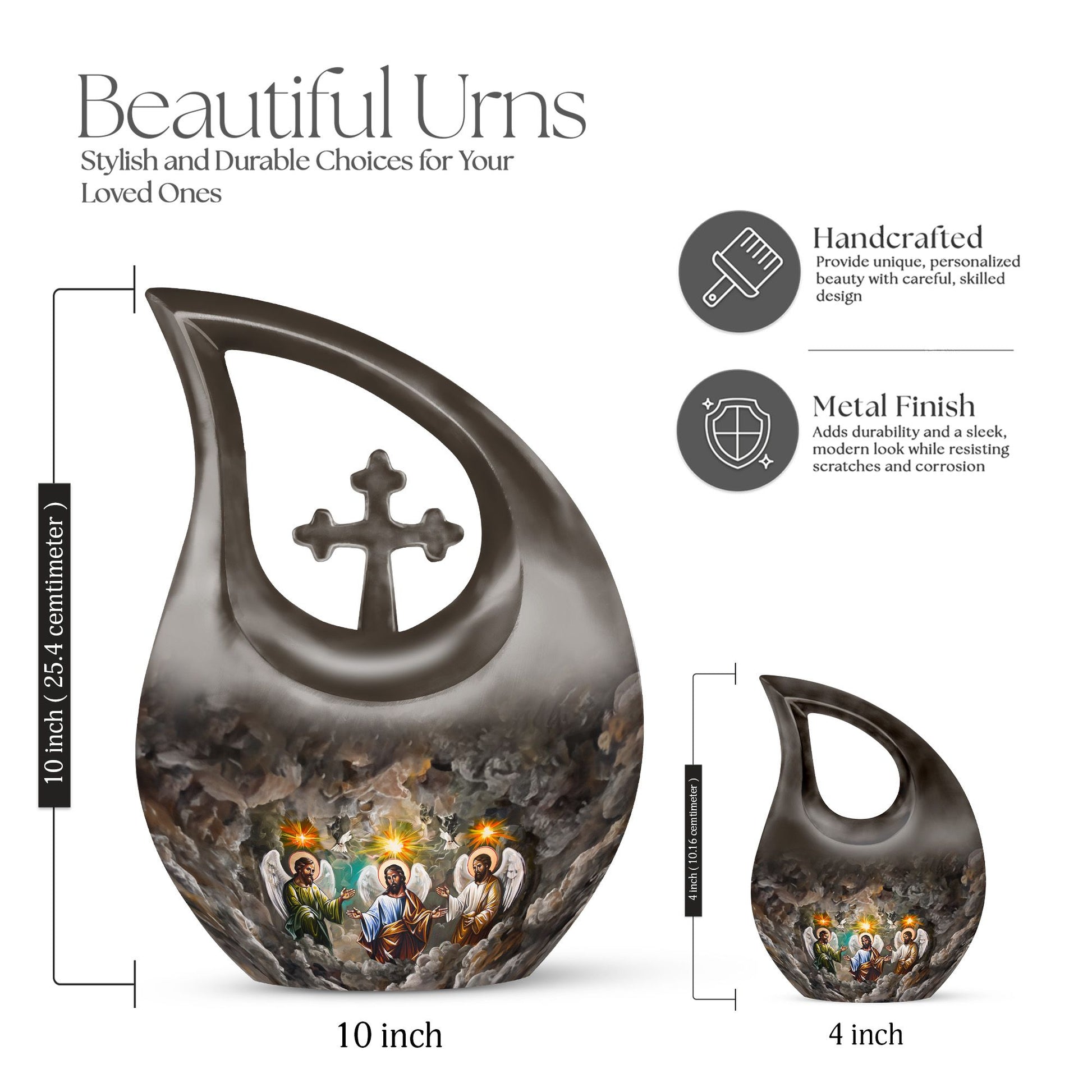 Catholic Urns For Ashes - Urn Adult Male