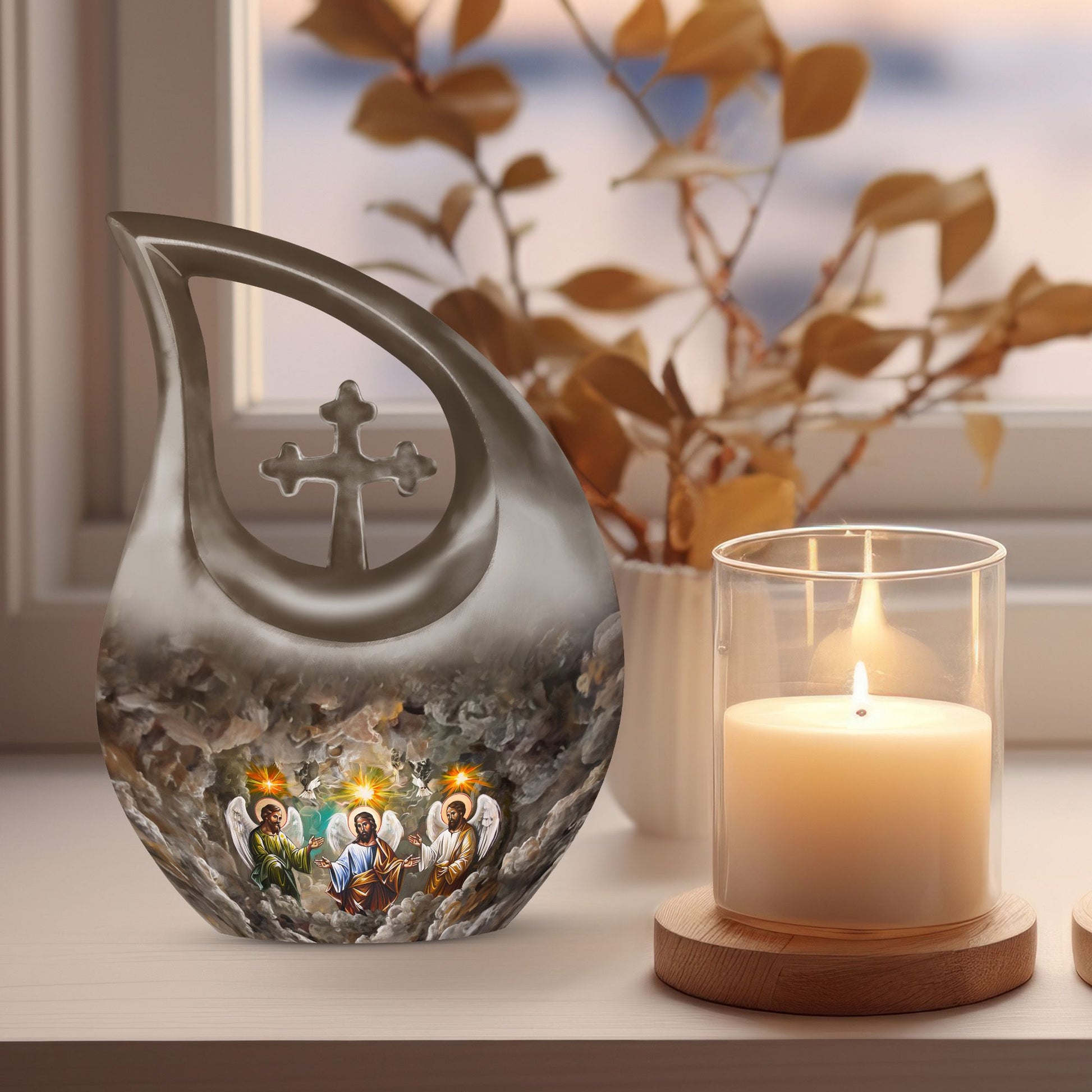Catholic Urns For Ashes - Urn Adult Male