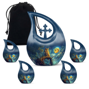 Large Urn With 4 Keepsake