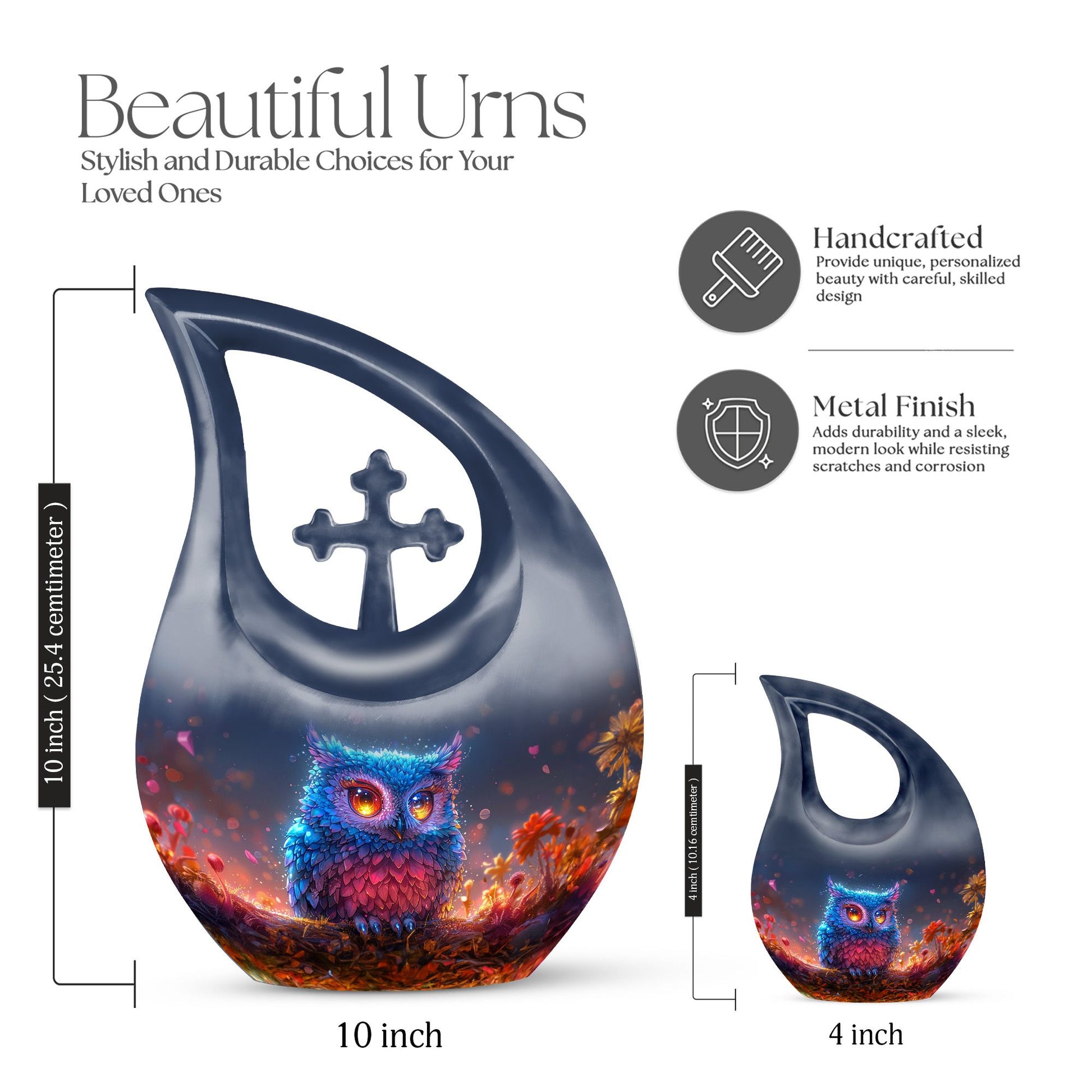 Owl Urns For Ashes - Funeral Urns For Human Ashes