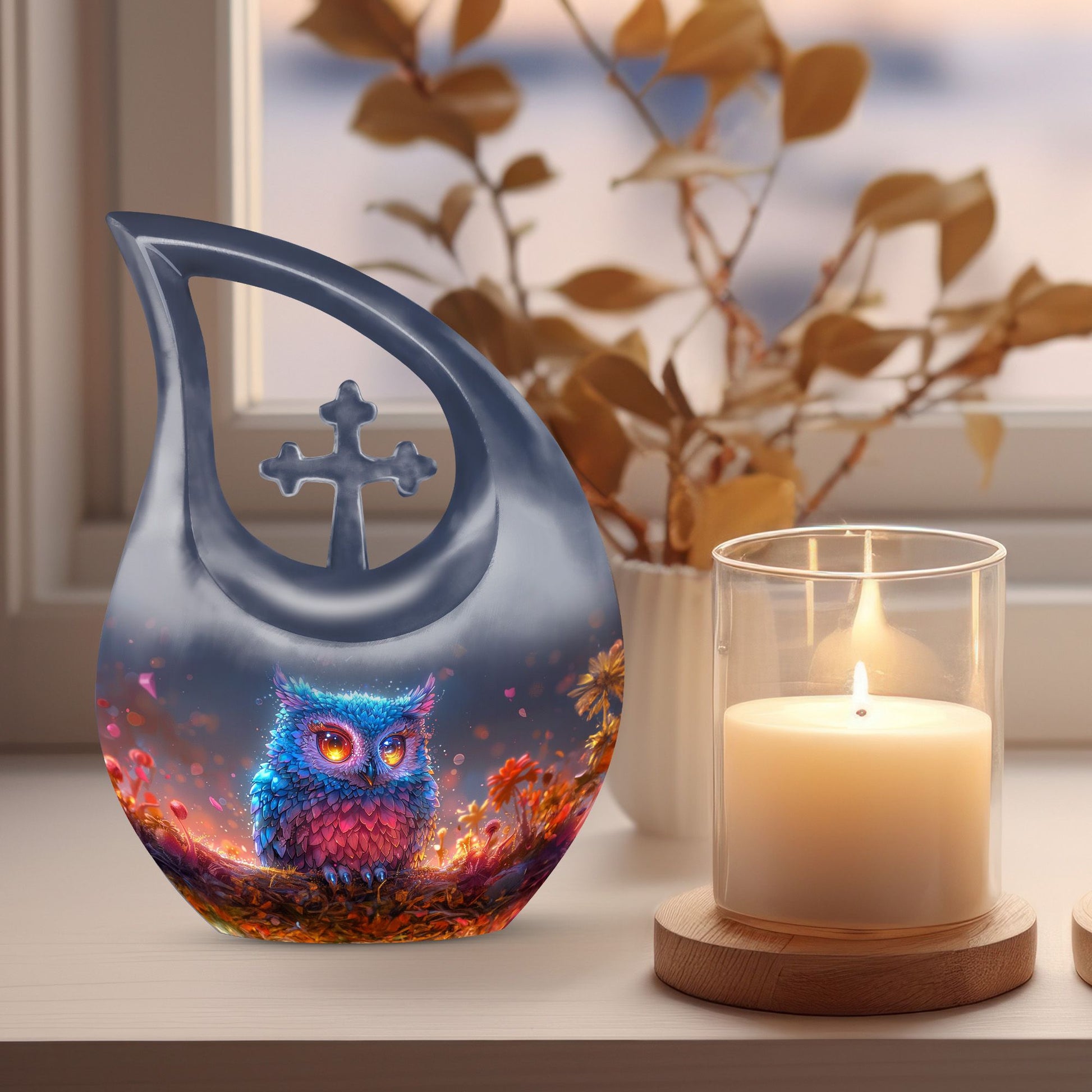 Owl Urns For Ashes - Funeral Urns For Human Ashes