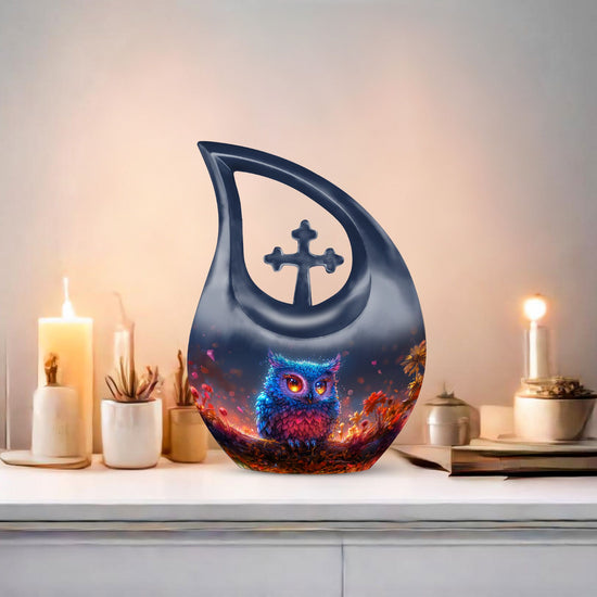 Owl Urns For Ashes - Funeral Urns For Human Ashes