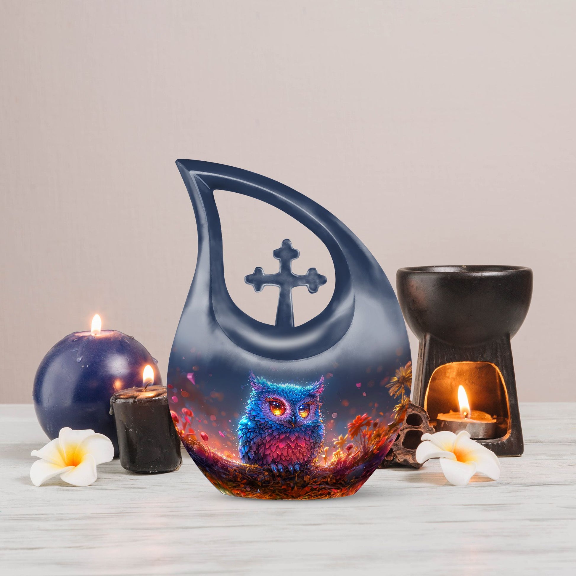 Owl Urns For Ashes - Funeral Urns For Human Ashes
