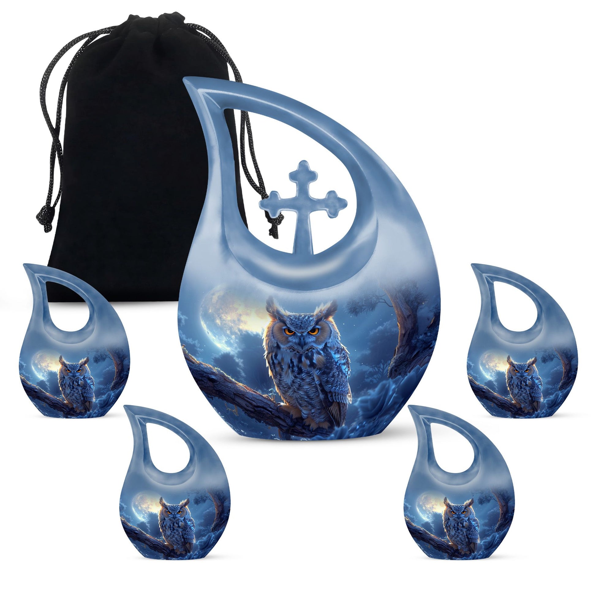 Owl Urns For Ashes - Funeral Urns For Adult Ashes Women