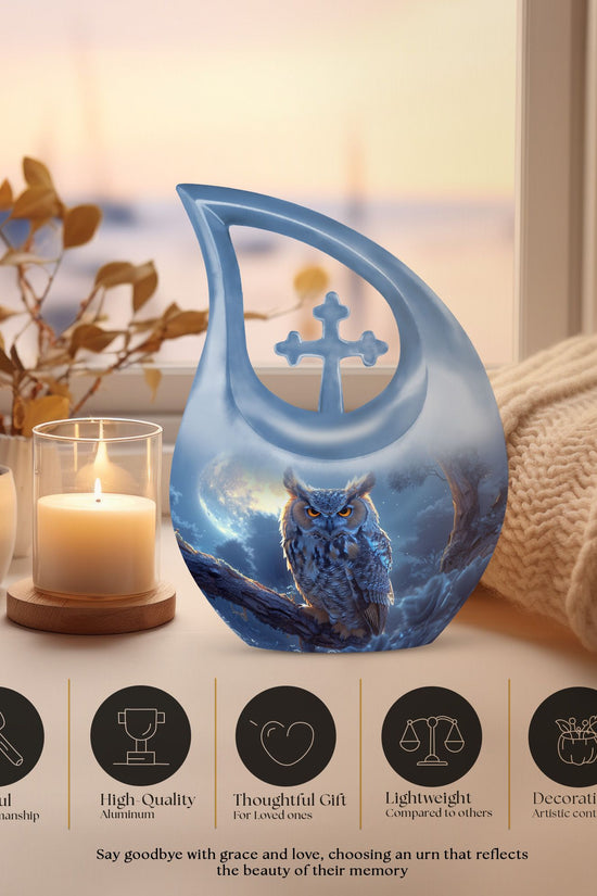 Owl Urns For Ashes - Funeral Urns For Adult Ashes Women