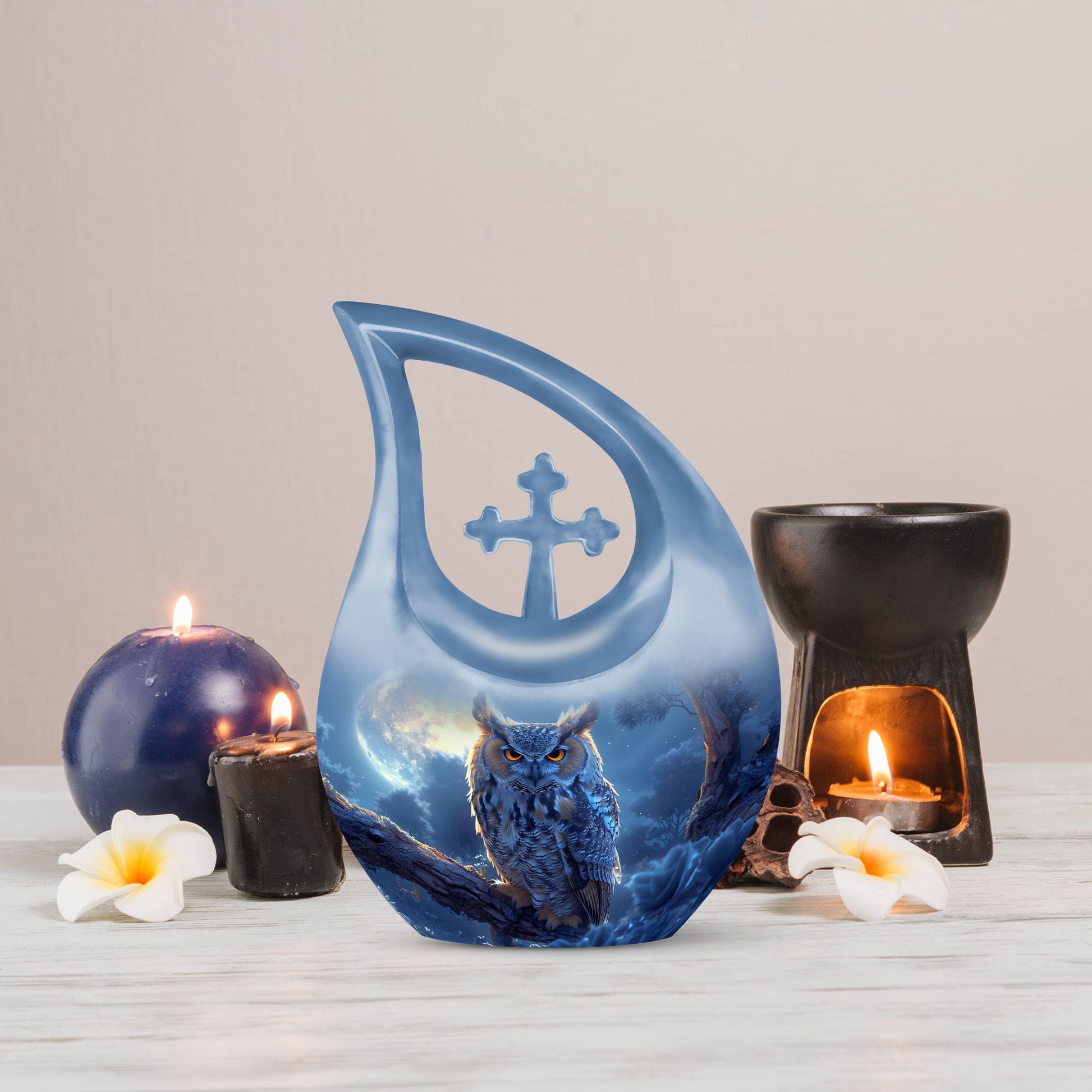 Owl Urns For Ashes - Funeral Urns For Adult Ashes Women