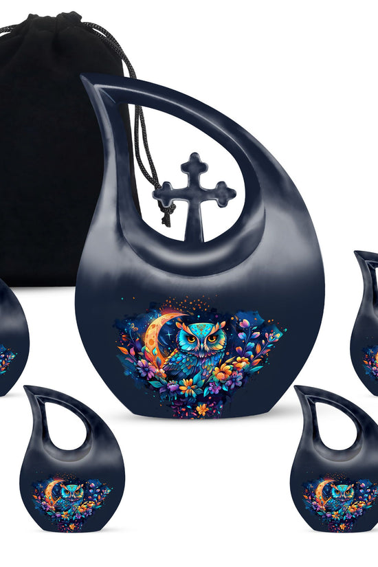 Owl Urns For Ashes - Funeral Urn - Memorial Urn