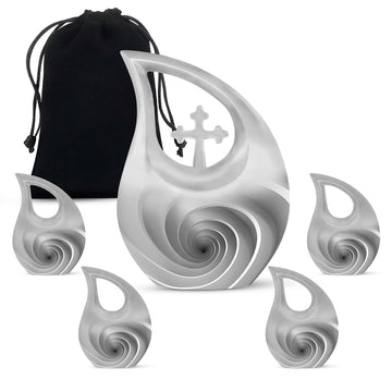 Large Urn With 4 Keepsake