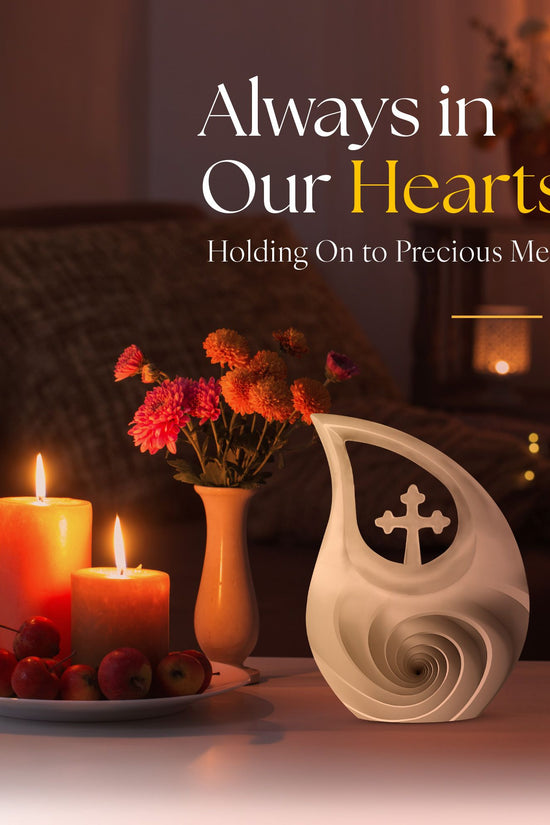 Spiral Urns For Ashes - Funeral Urns For Adult Ashes