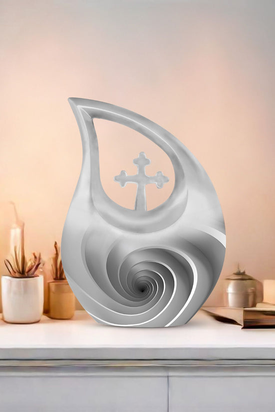 Spiral Urns For Ashes - Funeral Urns For Adult Ashes