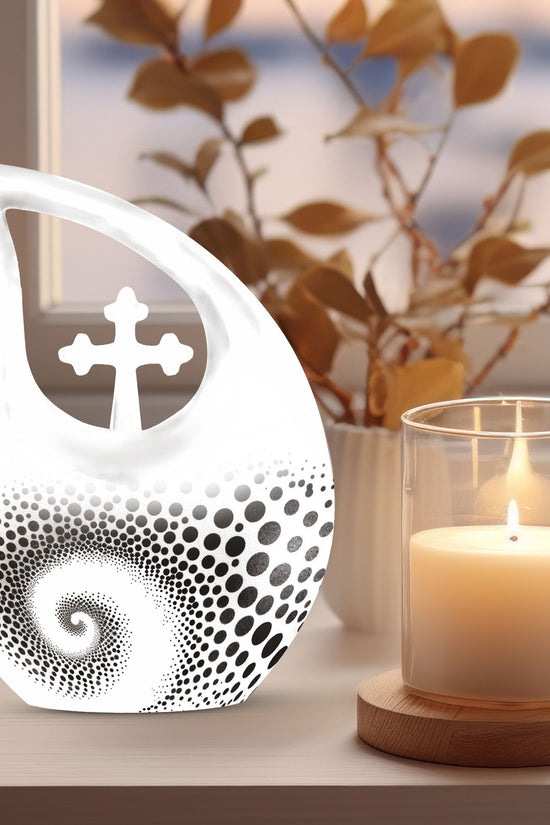 Spiral Urns For Ashes - Funeral Cremation Urns For Ashes
