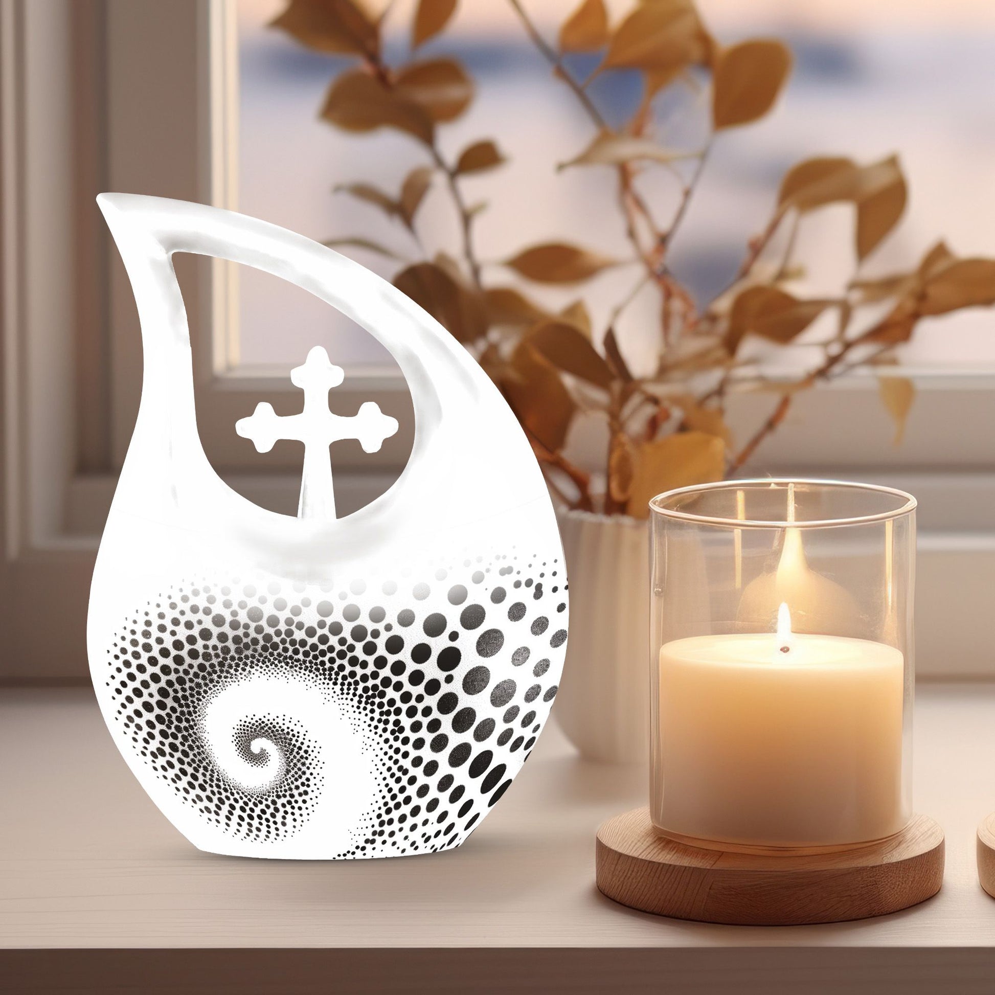 Spiral Urns For Ashes - Funeral Cremation Urns For Ashes