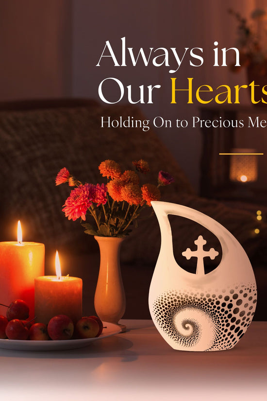 Spiral Urns For Ashes - Funeral Cremation Urns For Ashes